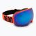 Skibrille Neon Beam red/mirror steel