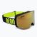 Skibrille Neon Light black/yellow/mirror gold