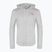 Herren Sweatshirt Diadora Hoodie FZ Essential Sport grigio medio chiaro melange