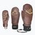 Damen-Skihandschuhe Level Ivory Mitt brown