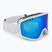 Skibrille Neon Force Otg white/white/mirror blue