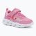 Kinderschuhe Champion Funfair Print G PS Low Cut blue burgundy/flash/fluorescent pink