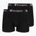 Boxershorts Champion U20001 2 black pairs