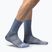 Alé Color Block 18 cm stahlblaue Socken