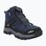 Kinder-Trekkingschuhe CMP Kiruna Mid Fitgo Fleece Wp blue ink/yellow