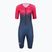 Damen Radanzug Castelli Core Tri W belgisch blau/hellrosa