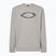 Herren Oakley neue Ellipse Crew Sweatshirt neue Granit Heidekraut