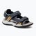 Geox Borealis ozeanblau/gold Junior Sandalen