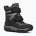 Geox Himalaya Kinderschneestiefel anthrazit/schwarz