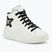 Schuhe Kinder Geox Mikiroshi light ivory/black