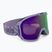 Skibrille Bliz Rave matt purple/brown purple