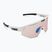 Sonnenbrille Bliz Matrix Small Nano Optics Nordic Light matt white/coral/orange blue