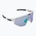 Sonnenbrille Bliz Matrix Small Nano Optics Nordic Light matt white/begonia/violet blue