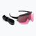 Sonnenbrille Bliz Breeze Small matt black/ smoke/ pink