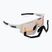 Sonnenbrille Bliz Fusion Small Nano Optics Nordic Light matt white/coral/orange blue