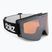 Skibrille Bliz G001 matte black/orange/silver mirror