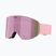 Skibrille Bliz Flow matte pink/brown/pink multi