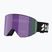 Skibrille Bliz Flow matte black/brown/purple multi