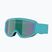 Skibrille Kinder Bliz Pixie Jr matte turquoise/brown/green multi