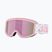 Skibrille Kinder Bliz Pixie Jr matte pink/brown/pink multi