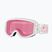 Skibrille Kinder Bliz Pixie Jr matte white/pink
