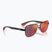Sonnenbrille Ray-Ban Rb8336M Scuderia matt black/dark grey mirror blue/red