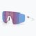 Sonnenbrille Bliz P003 Small Nano Optics Nordic Light matte white/begonia/violet blue multi