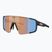 Sonnenbrille Bliz P003 Nano Optics Nordic Light matte black/coral/orange blue multi