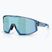 Sonnenbrille Bliz Fusion Small transparent blue/smoke ice blue multi