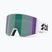 Skibrille Bliz G003S matte white/brown/green multi