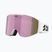 Skibrille Bliz G004 matte white/brown/pink multi