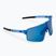 Sonnenbrille Bliz P001S transparent blue/smoke blue multi