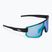 Sonnenbrille Bliz P005 matte black/nano optics violet blue multi