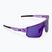 Sonnenbrille Bliz P005 transparent purple/smoke purple mirror