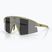 Sonnenbrille Bliz P006 matte amber green/smoke silver mirror