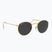 Sonnenbrille Ray-Ban Round Metal gold/black polarized
