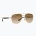 Sonnenbrille Ray-Ban RB3683 arista gold/brown