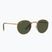 Sonnenbrille Ray-Ban New Round gold/green