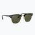 Sonnenbrille Ray-Ban Clubmaster Classic black/gold/green g-15