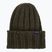 Damen Wintermütze Woolrich Chunky Beanie dark green