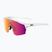 Koo Alibi Sonnenbrille, weiß, matt/photochrom, fuchsia