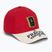 Herren-Basecap Aeronautica Militare HA1246UCT02 tango red/cream white