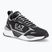 EA7 Emporio Armani Ace Runner Mesh schwarz/silberne Schuhe