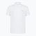 Herren EA7 Emporio Armani Core Identity Polo Shirt weiß / silbernes Logo