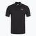 Herren EA7 Emporio Armani Zug 7 Linien Polo schwarz 0200 T-shirt