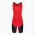 Nike Weightlifting Damen Singlet scharlachrot/schwarzer Overall