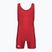 Herren-Jumpsuit adidas 3 Stripe Singlet red/white