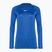 Nike Dri-FIT Park First Layer LS Thermo-Langarmshirt Damen königsblau/weiß