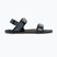 Herren Barfußsandalen Xero Schuhe D-Trail stürmisch / Wetter / schwarz