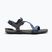 Barefoot Kinderschuhe Xero Z-Trail Sandalen anthrazit/multi/blau